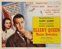 Ellery Queen Master Detective poster